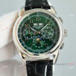 TW Factory V4 Patek Philippe Complications Men's 41mm Watches Green Moon Dial